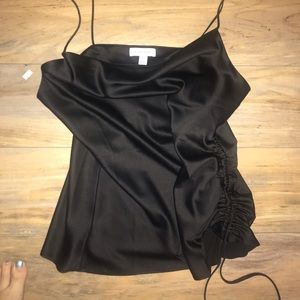 Top shot silk blouse